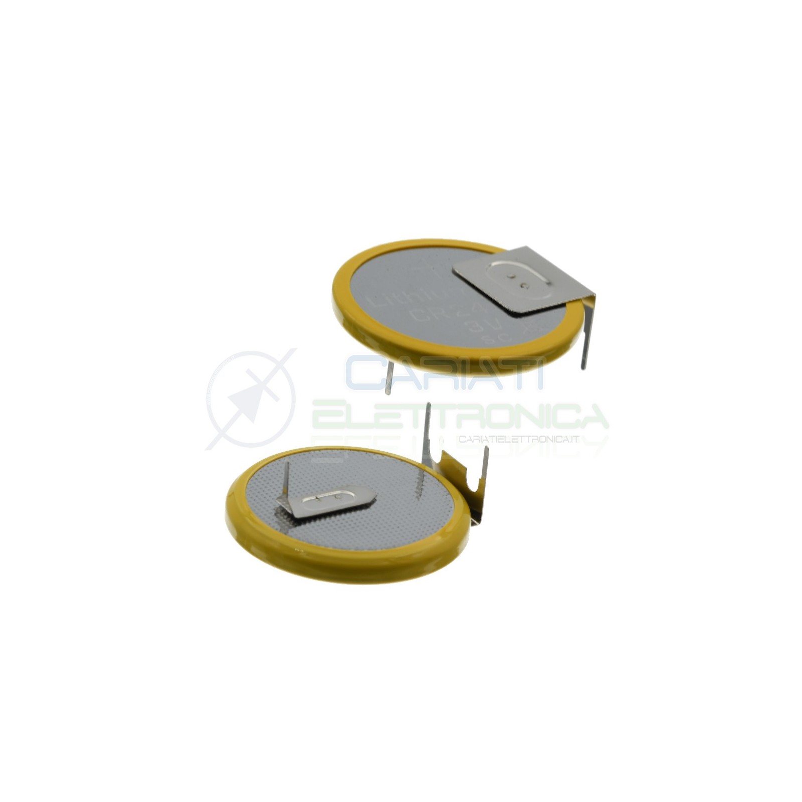 CR2032 Battery 3V 200mah Lithium with soldering pins Button Coin CellExtracell