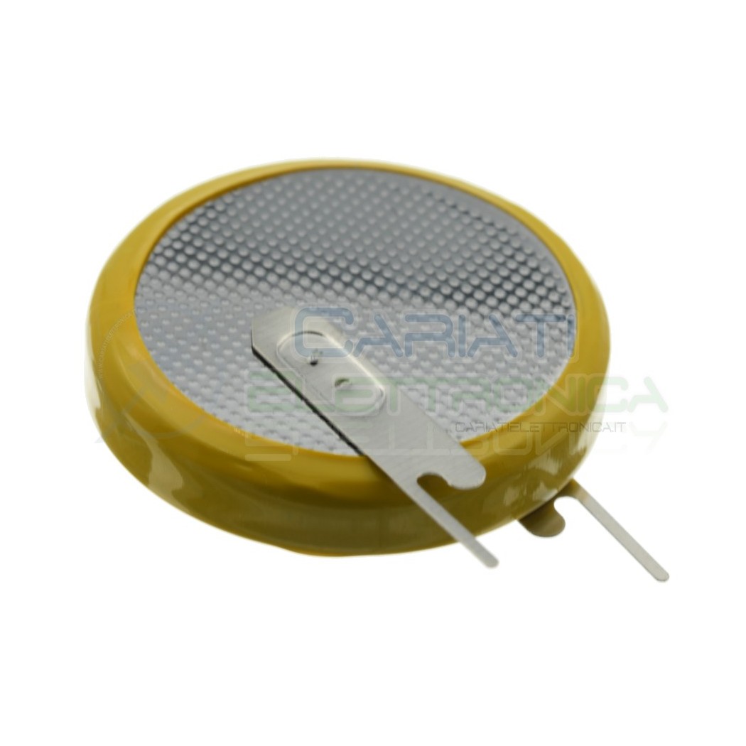 CR2430 Battery 3V 300mah Lithium with soldering pins Button Coin CellExtracell