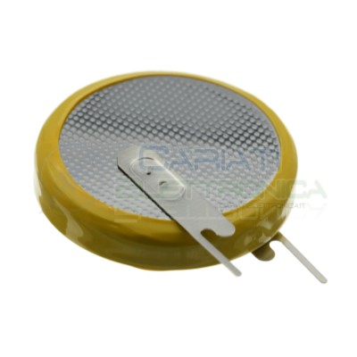 CR2450 Battery 3V 500mah Lithium with soldering pins Button Coin CellExtracell