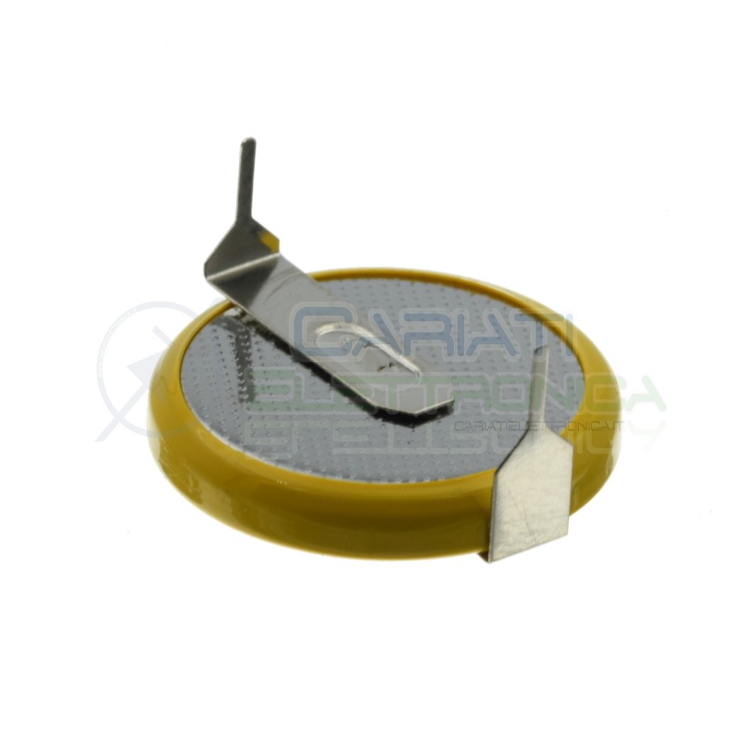 CR2430 Batteria 3V 270mah a saldare pila a bottone 2 Pin Extracell Extracell