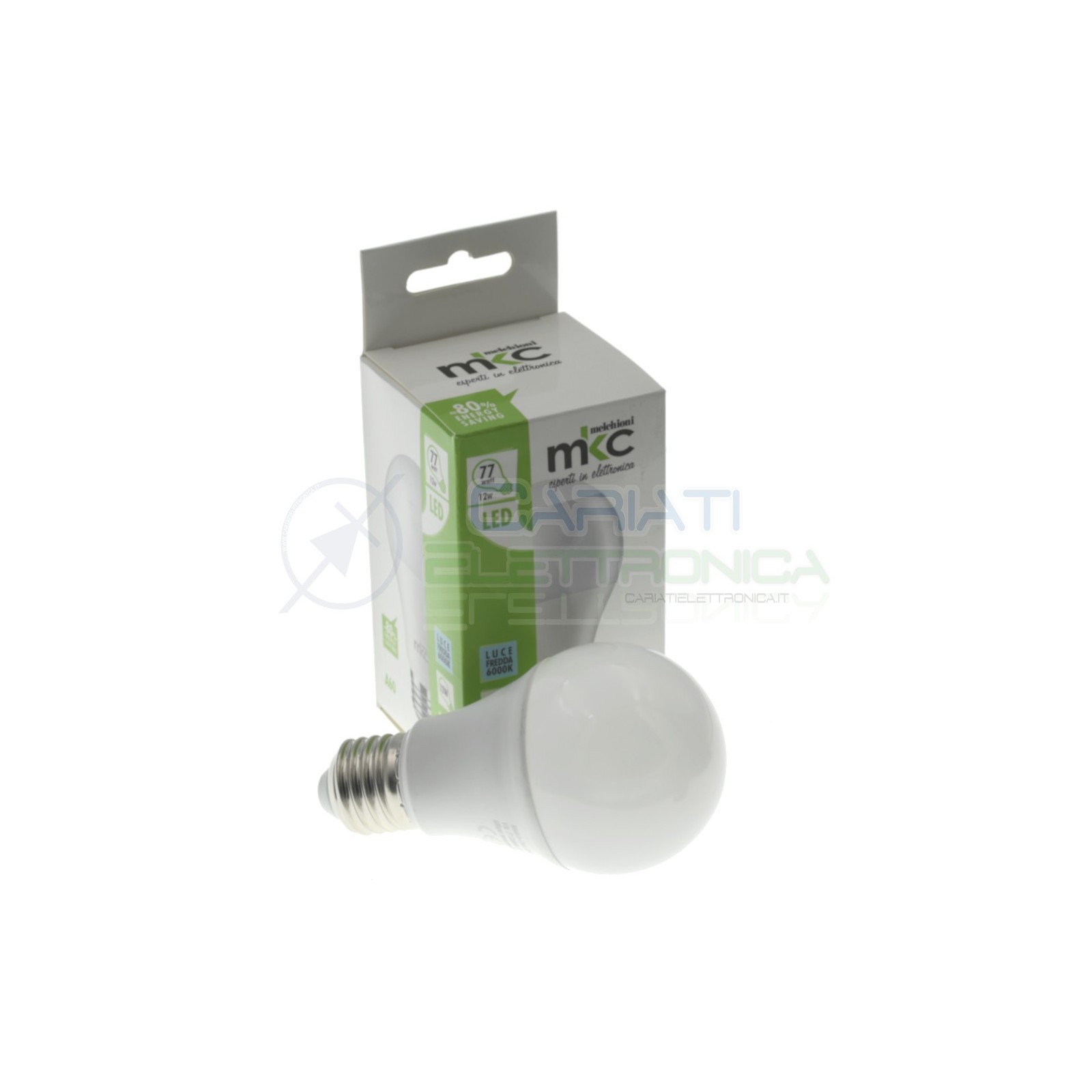 Led lamp E27 12W 1050 Lumen Cool white 6000KMKC