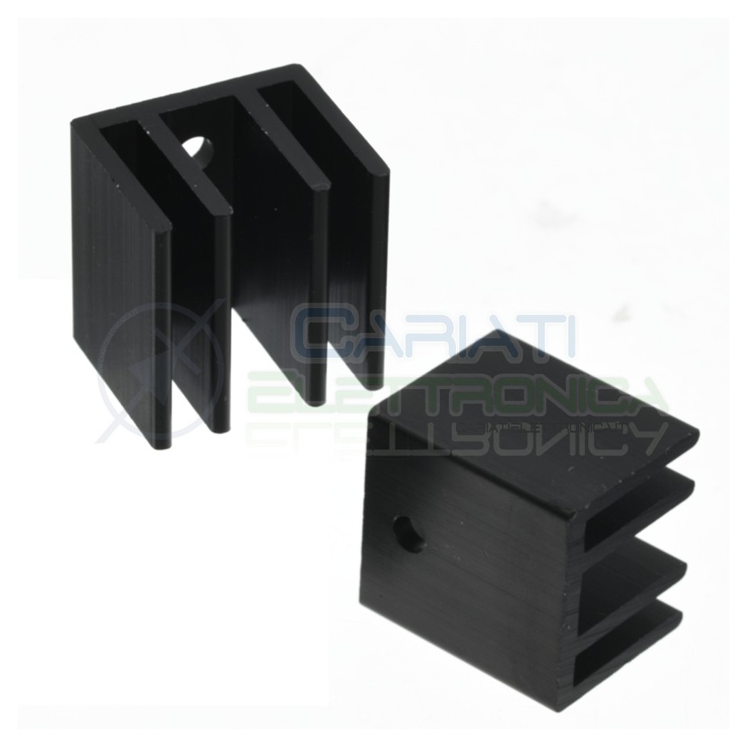 Dissipatore 24x20x25 mm Aletta di Raffreddamento in Alluminio Generico