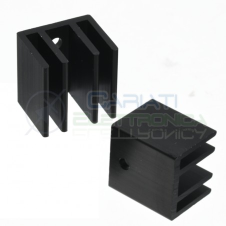 Heatsink in aluminium 24X20x25mmGenerico