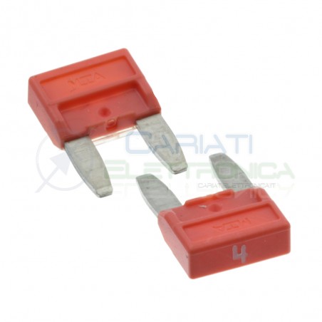 5 Pezzi Fusibile a Lama 4A 32V 11,9mm rapido Auto moto camper Mta