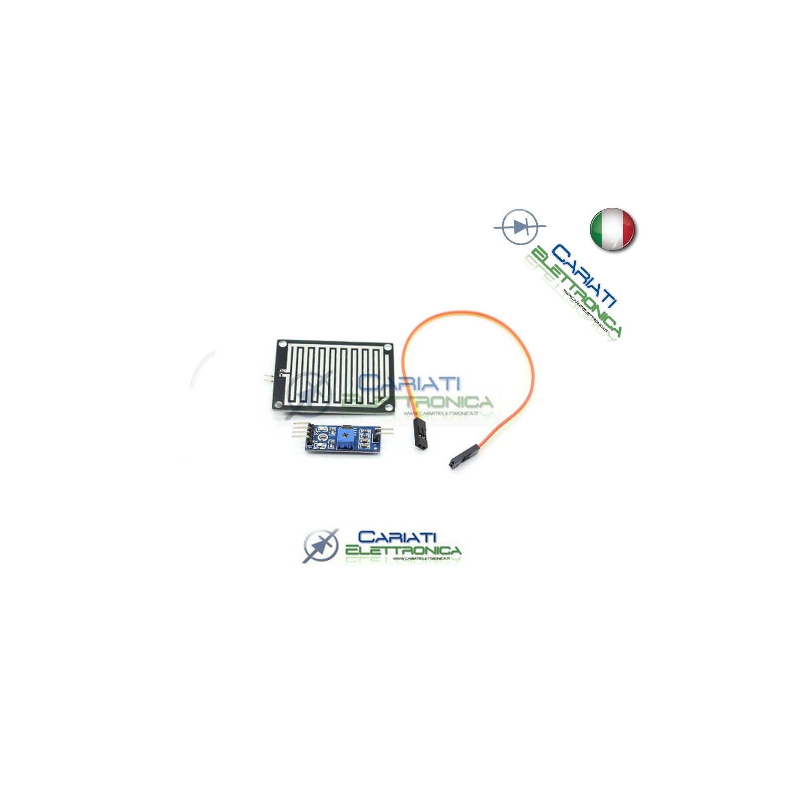 Sensore di pioggia rain shield compatibile con arduino pic