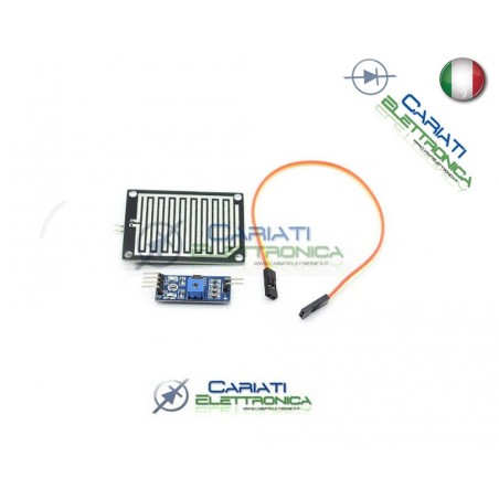 Sensore di pioggia rain shield compatibile con arduino pic