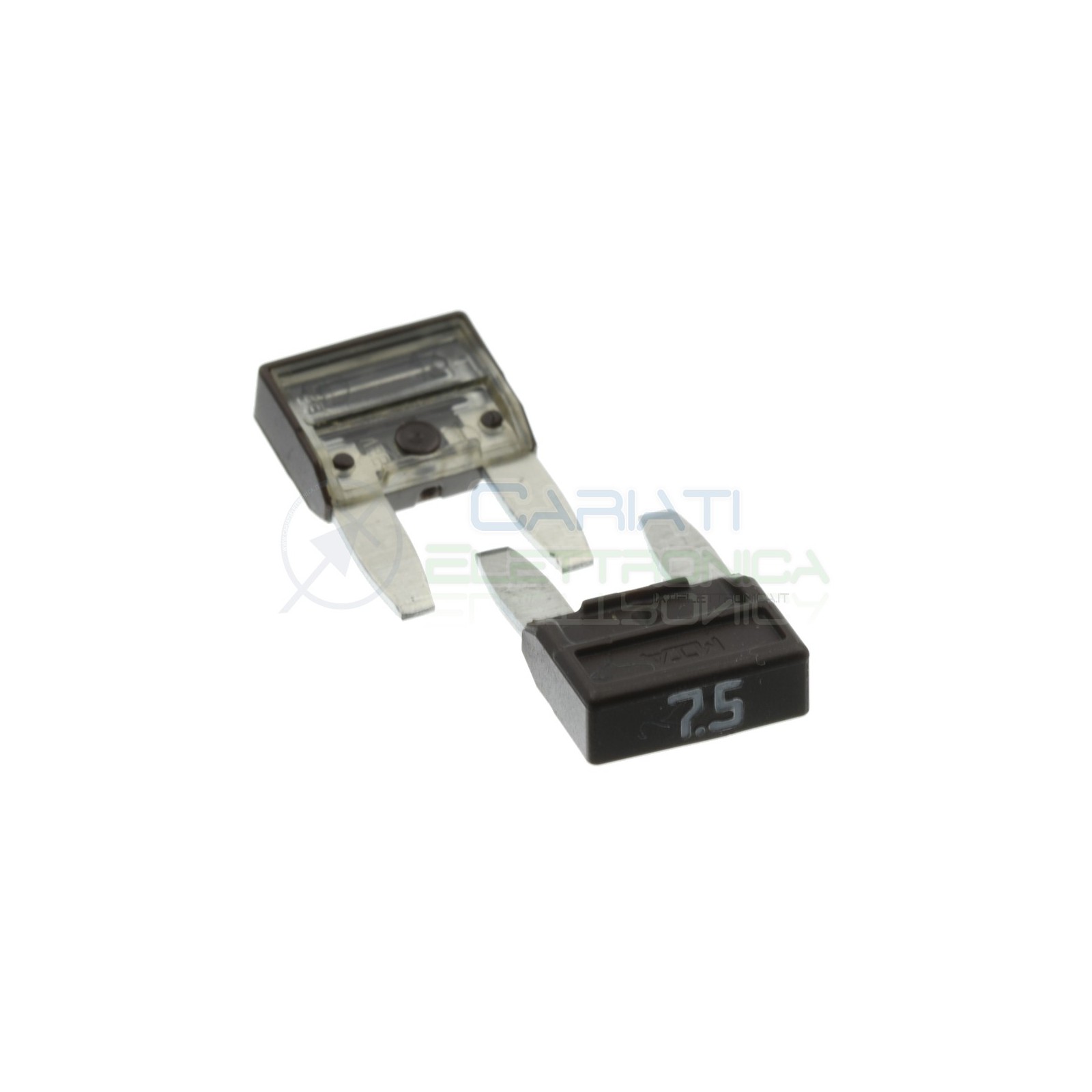 5 Pezzi Fusibile a Lama 7,5A 32V 11,9mm rapido Auto moto camper Mta