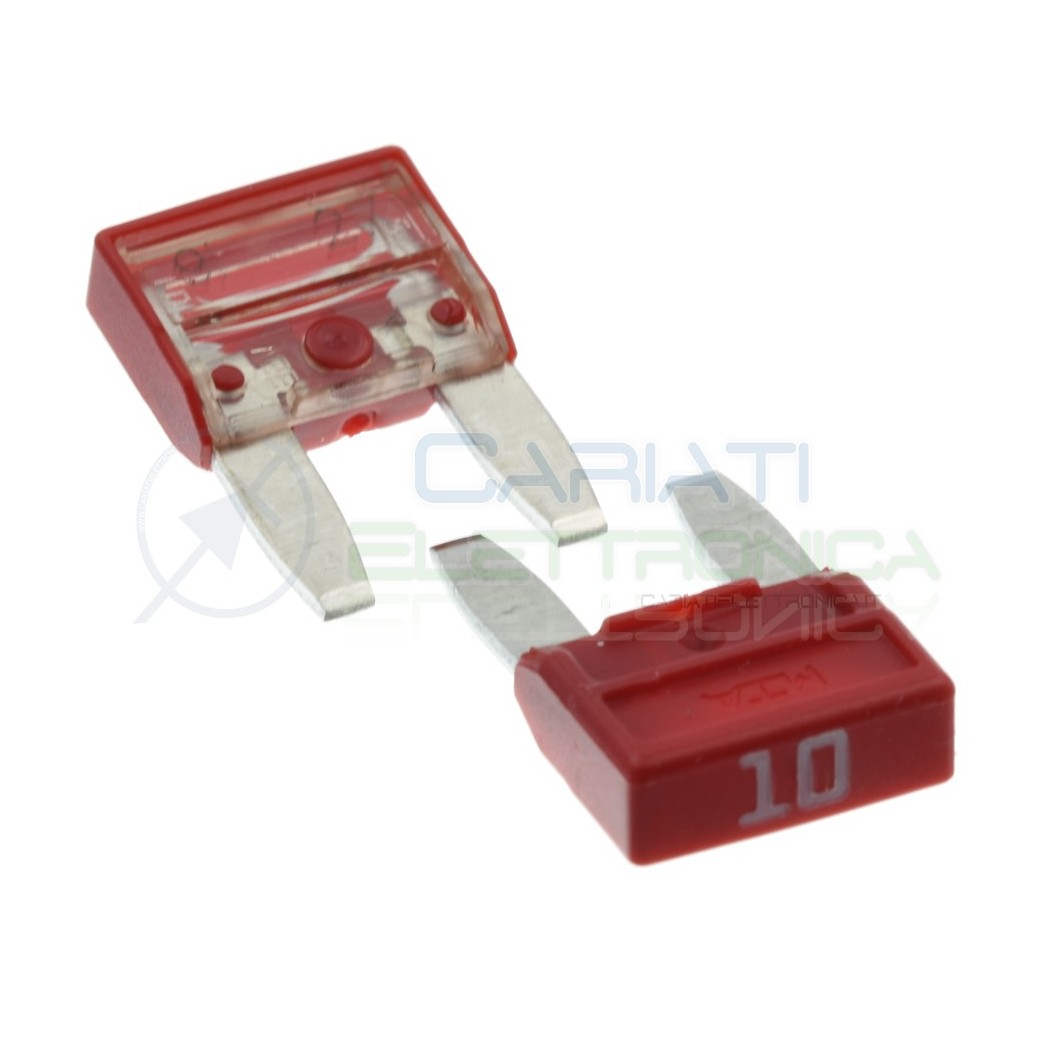 5 Pcs Blade Fuse 10A 32V fast 11,9mm for car camperMta