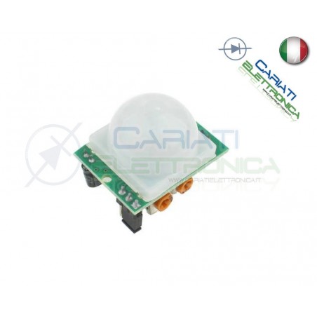 PIR sensore infrarosso movimento HC-SR501 pic arduino shieldGenerico
