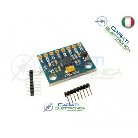 Giroscopio con accelerometro 3 assi Mpu-6050 shield arduino pic