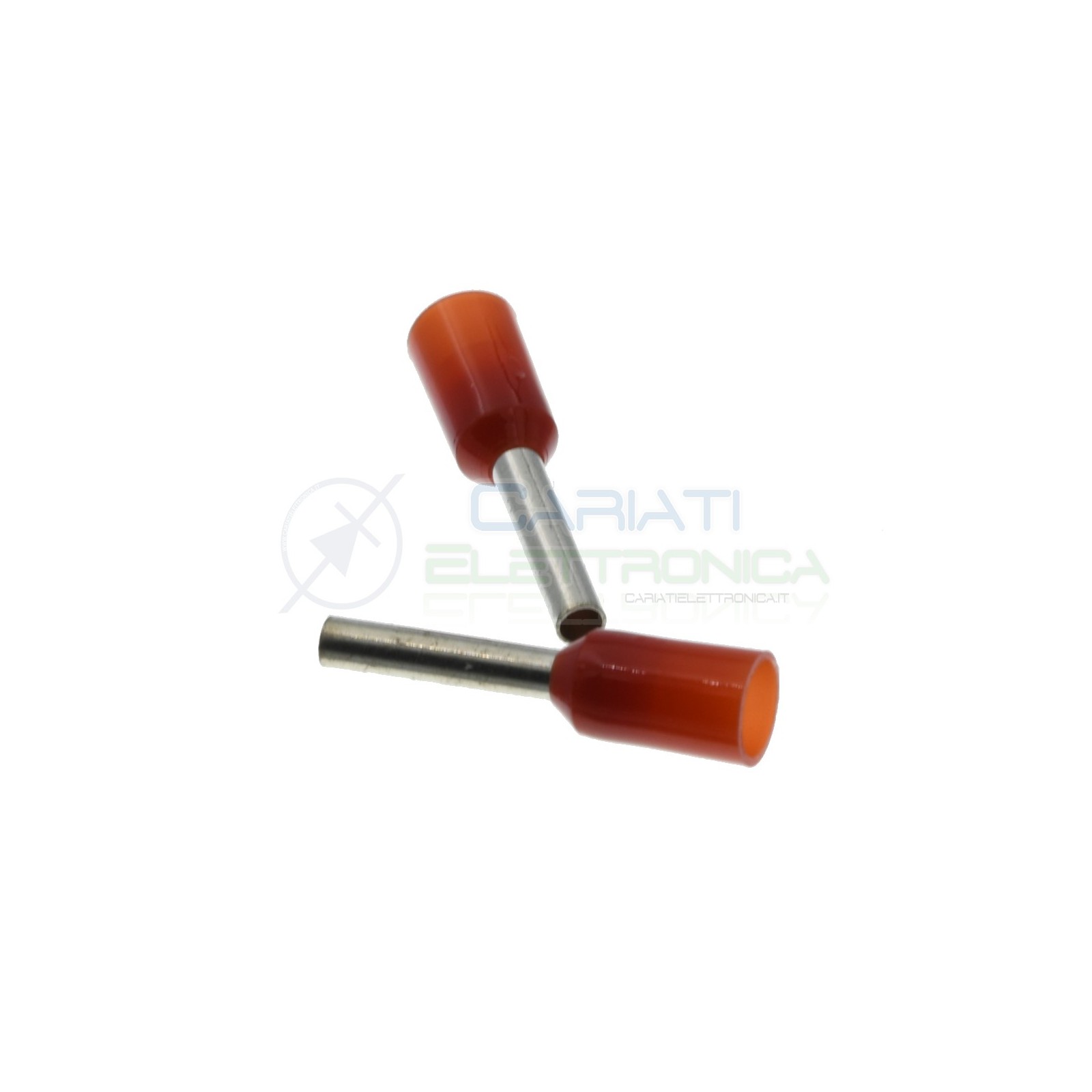50pcs Copper Pre-Insulated Ferrule Blue for Cable of 1mmqCembre