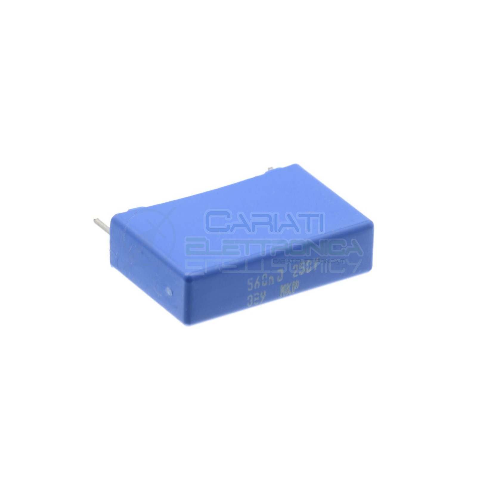 Condensatore 560nF 250V in Polipropilene MKP Passo 22,5mm 10%