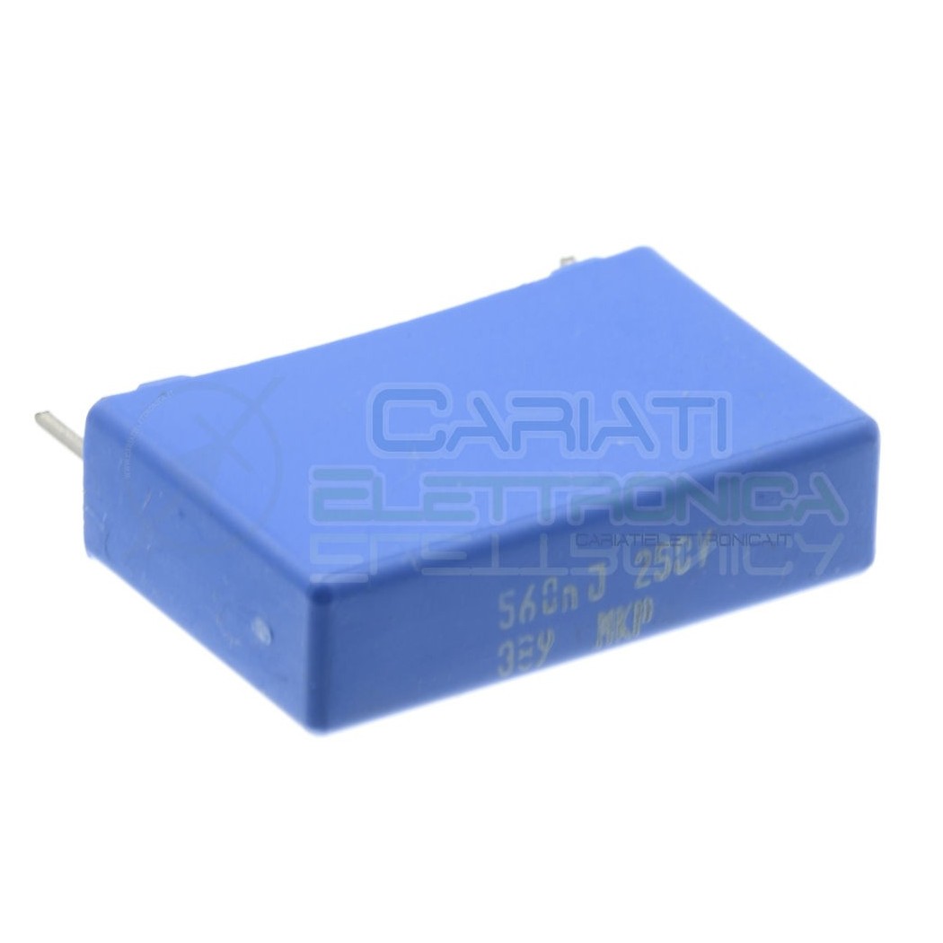 Capacitor 560nF 250V in polypropylene MKP Pitch pin 22,5mm 10%