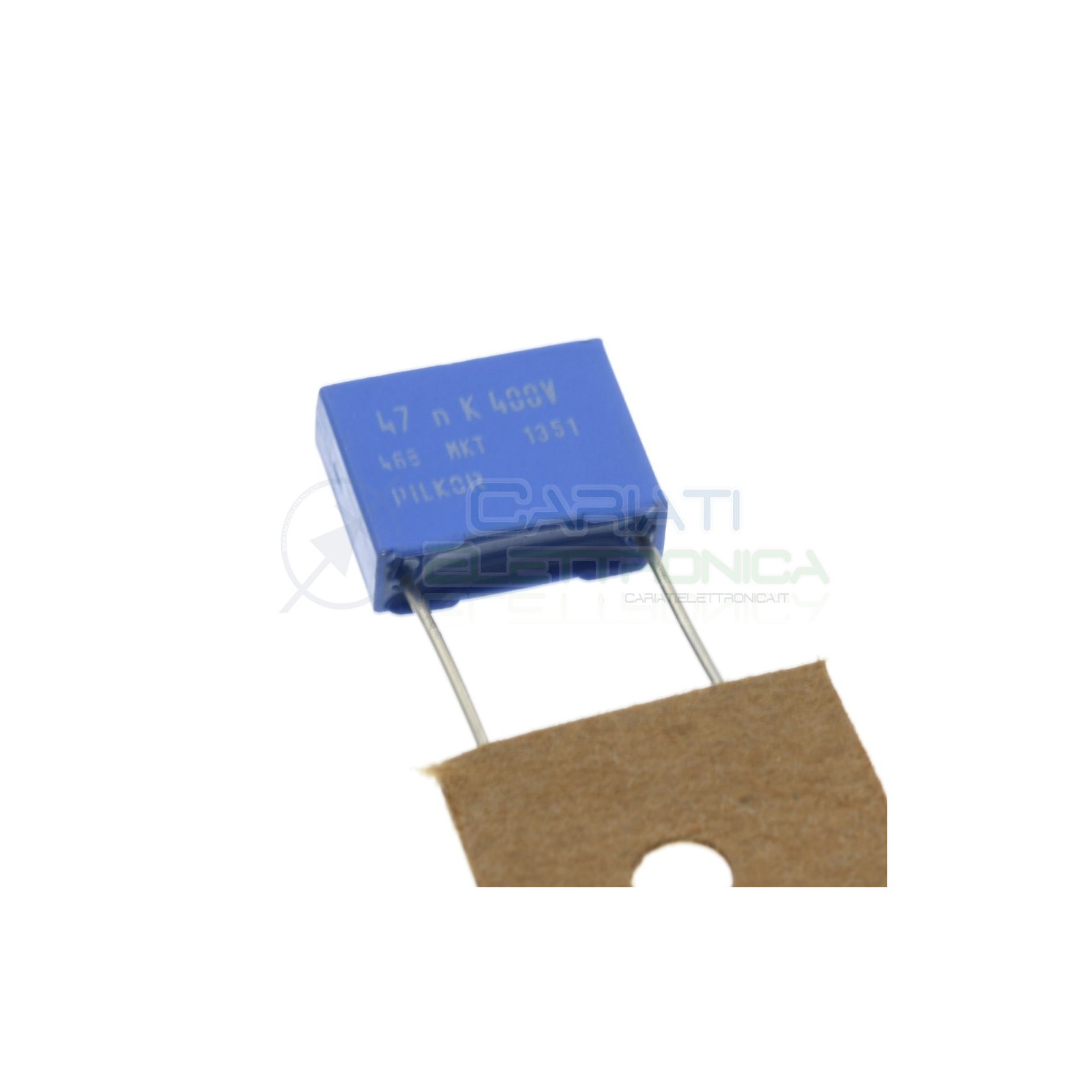 5 Pcs Capacitor 47nF 400V in polyester MKP Pitch pin 10mm 10%PILKOR ELECTRONICS