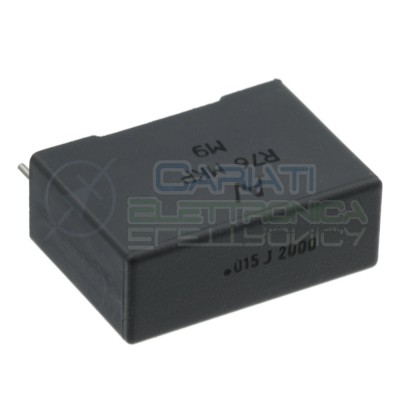 Condensatore 15nF 2000Vdc in Poliestere R76 MKP M9 Passo 22,5mm 5%