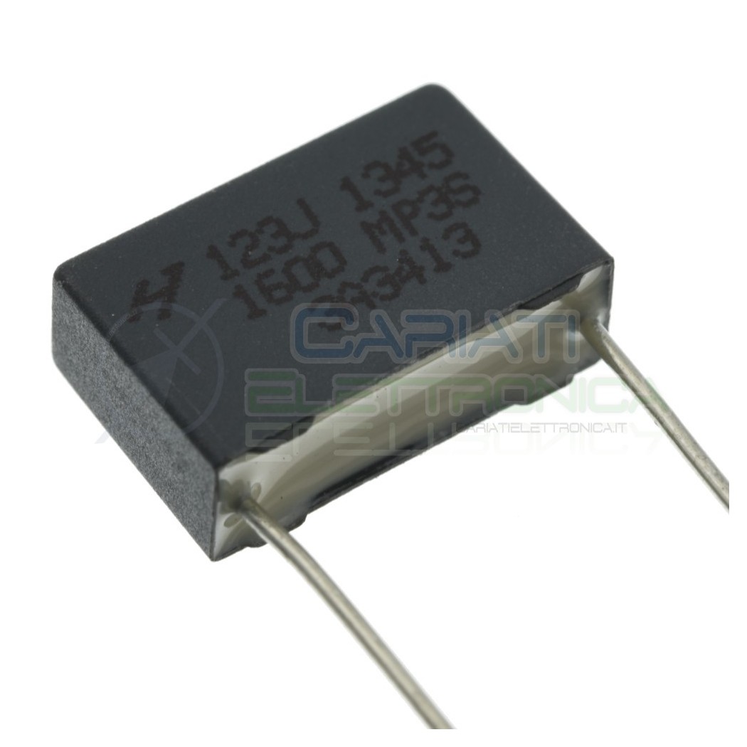 2 Pcs Capacitor 10nF 400Vac 1KVdc in polyester Pitch pin 15mm 10%