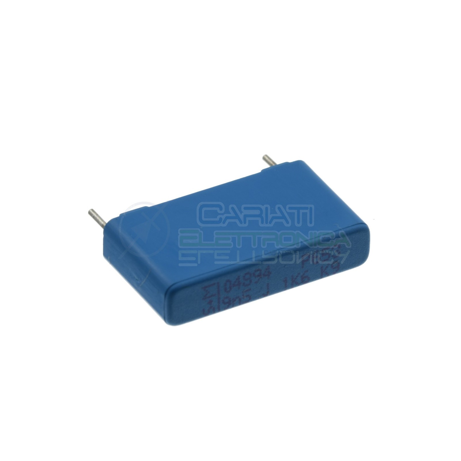2 Pezzi Condensatore 9,5nF 650Vdc 1600Vdc in Poliestere Passo 22,5mm 10%