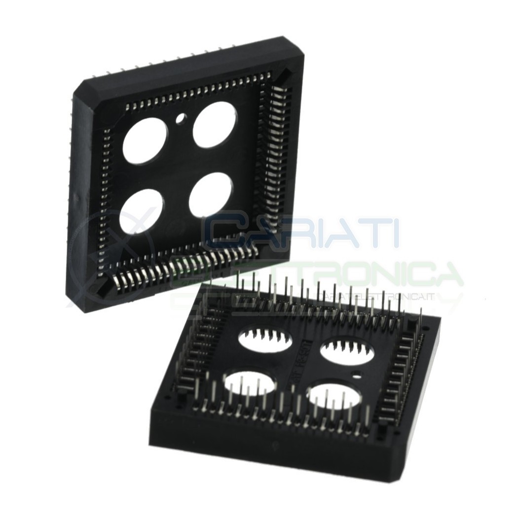 Zoccolo Adattatore 84 Pin per circuiti integrati Plcc Smd in Tht Dil Dip Generico