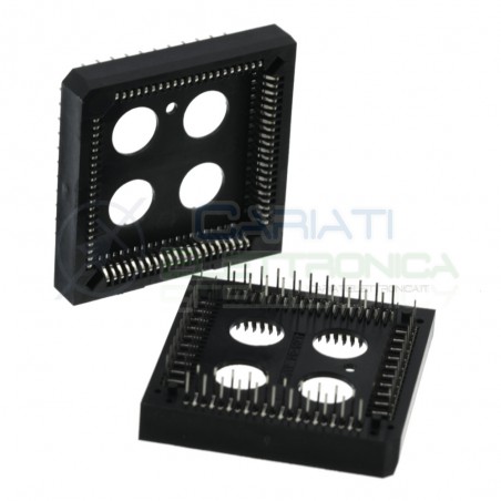 Zoccolo Adattatore 84 Pin per circuiti integrati Plcc Smd in Tht Dil Dip Generico