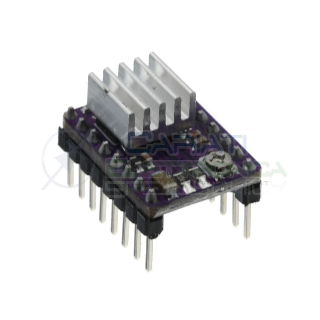 Scheda driver DRV8825 1 asse per motori passo passo stepper cnc arduino pic Generico