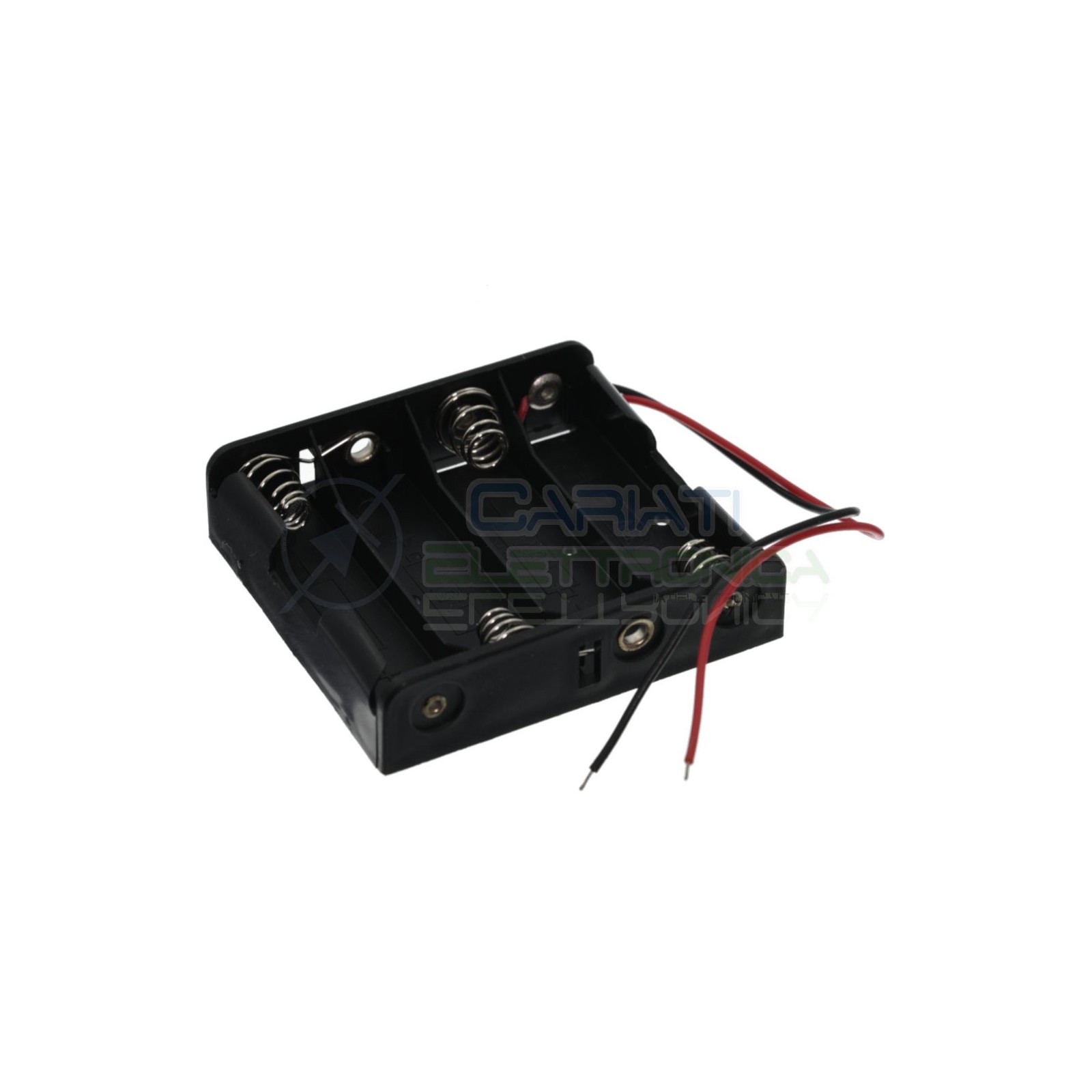 Holder Battery for 4 battery AA with cable 6VGenerico