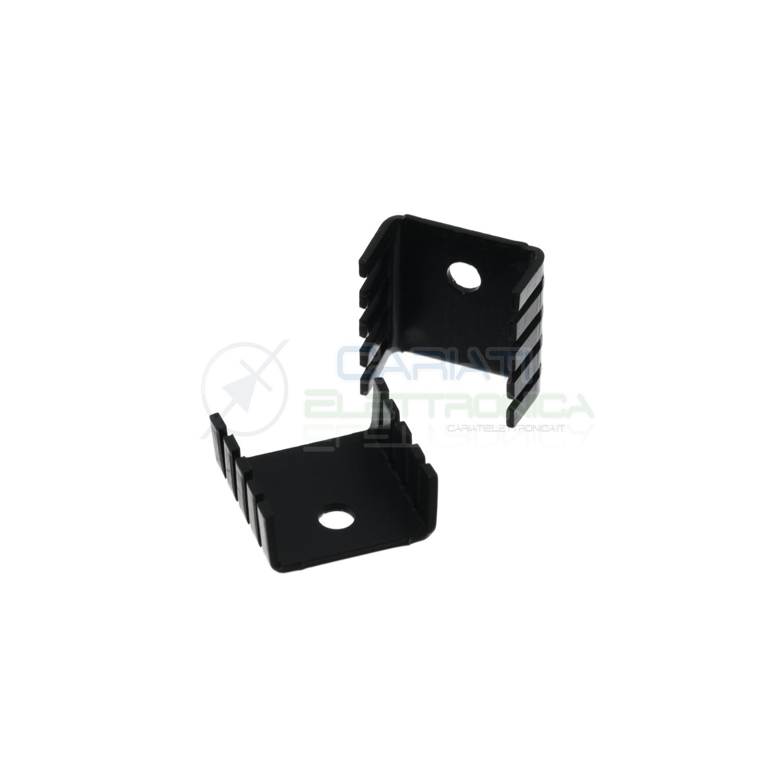 2 Pezzi Dissipatore 20x10x19 mm Aletta di Raffreddamento in Alluminio