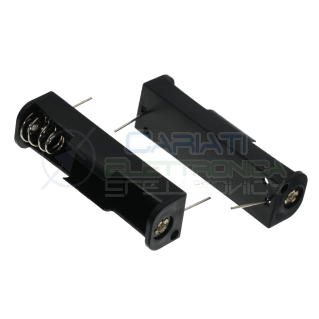 Holder Battery AA LR06 with soldering pins for pcb