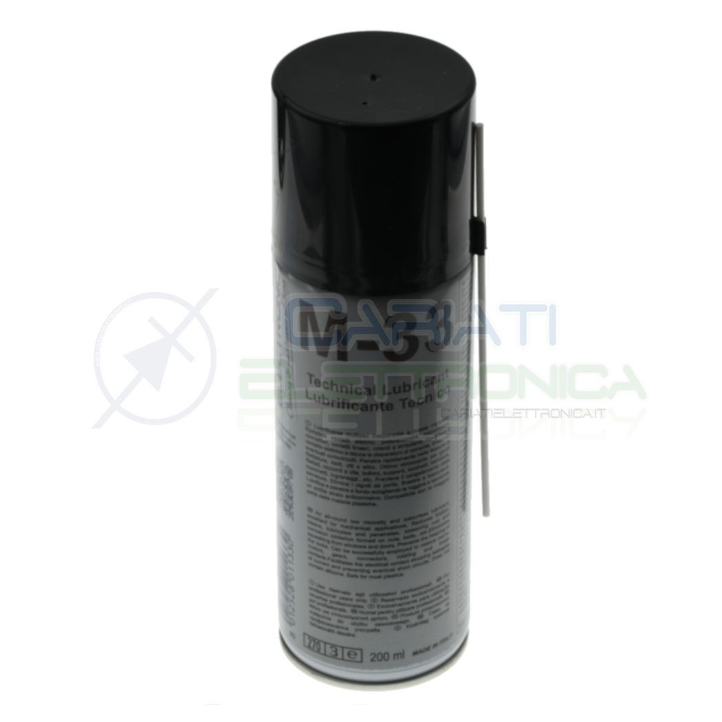 M33 M-33 Spray Lubrificante Tecnico 200ml per potenziometri Due-Ci Due-Ci