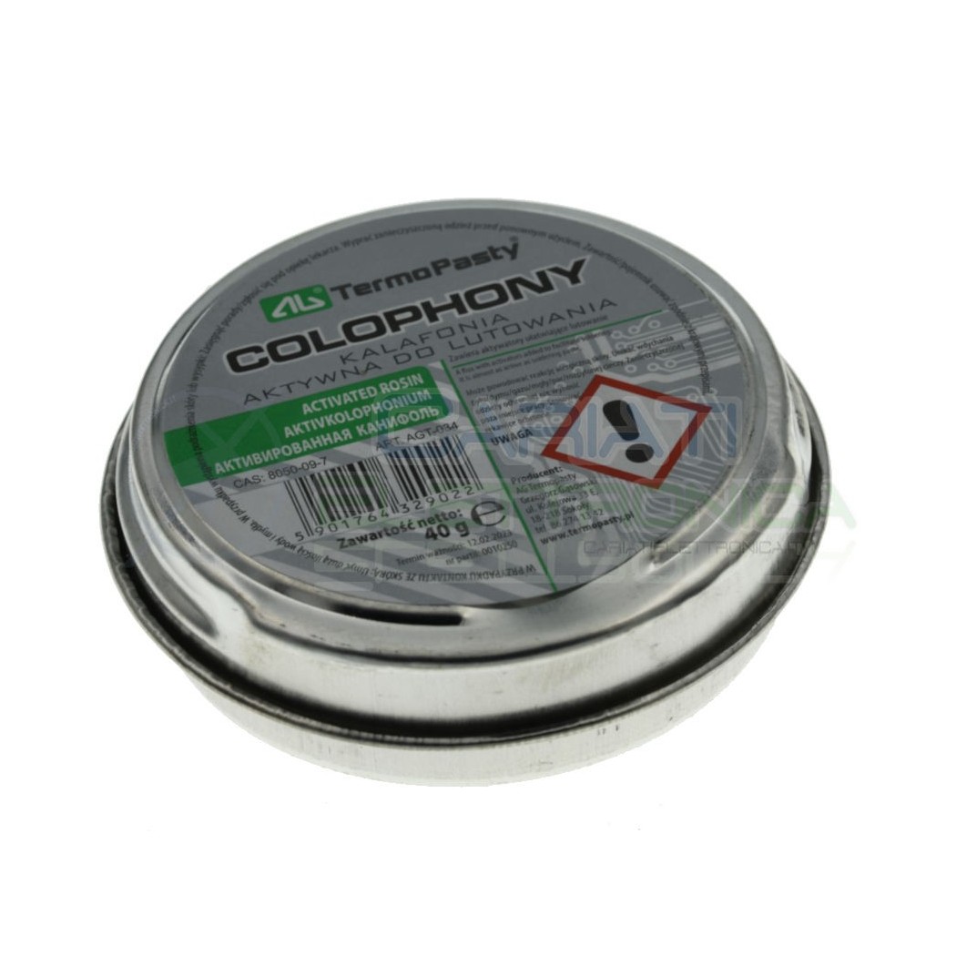 Pasta saldante salda 40g per saldatura punte saldatore stagno AgThermopasty
