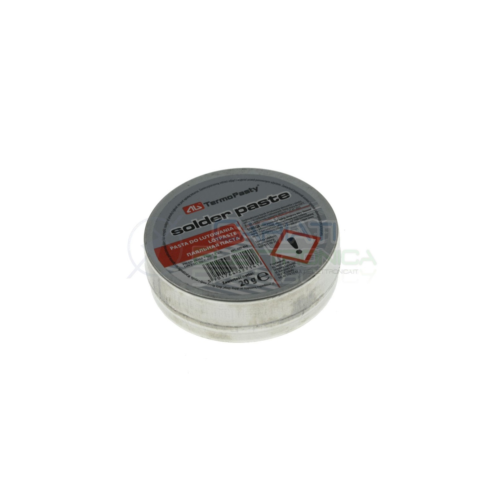 Pasta saldante salda 20g per saldatura punte saldatore stagno AgThermopasty