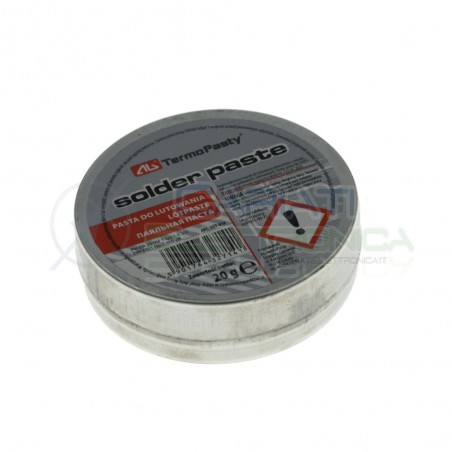 Pasta saldante salda 20g per saldatura punte saldatore stagno AgThermopasty