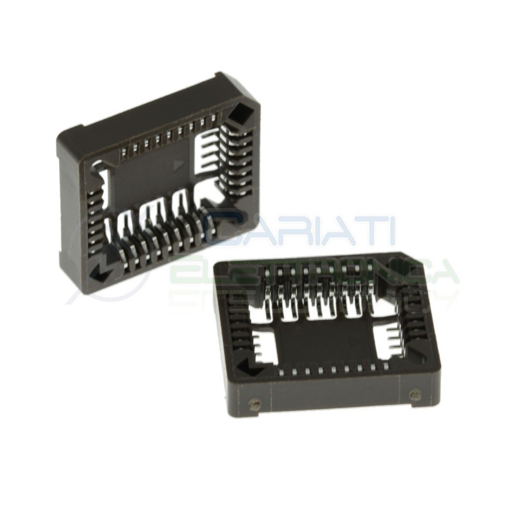 Zoccolo Adattatore 32 Pin per circuiti integrati Plcc Smd in Tht Dil Dip Auk