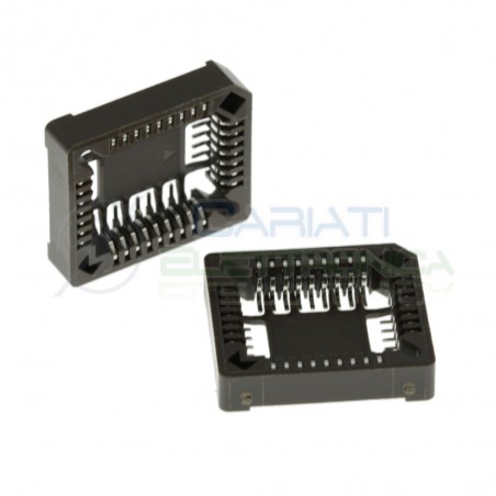 Zoccolo Adattatore 32 Pin per circuiti integrati Plcc Smd in Tht Dil Dip Auk