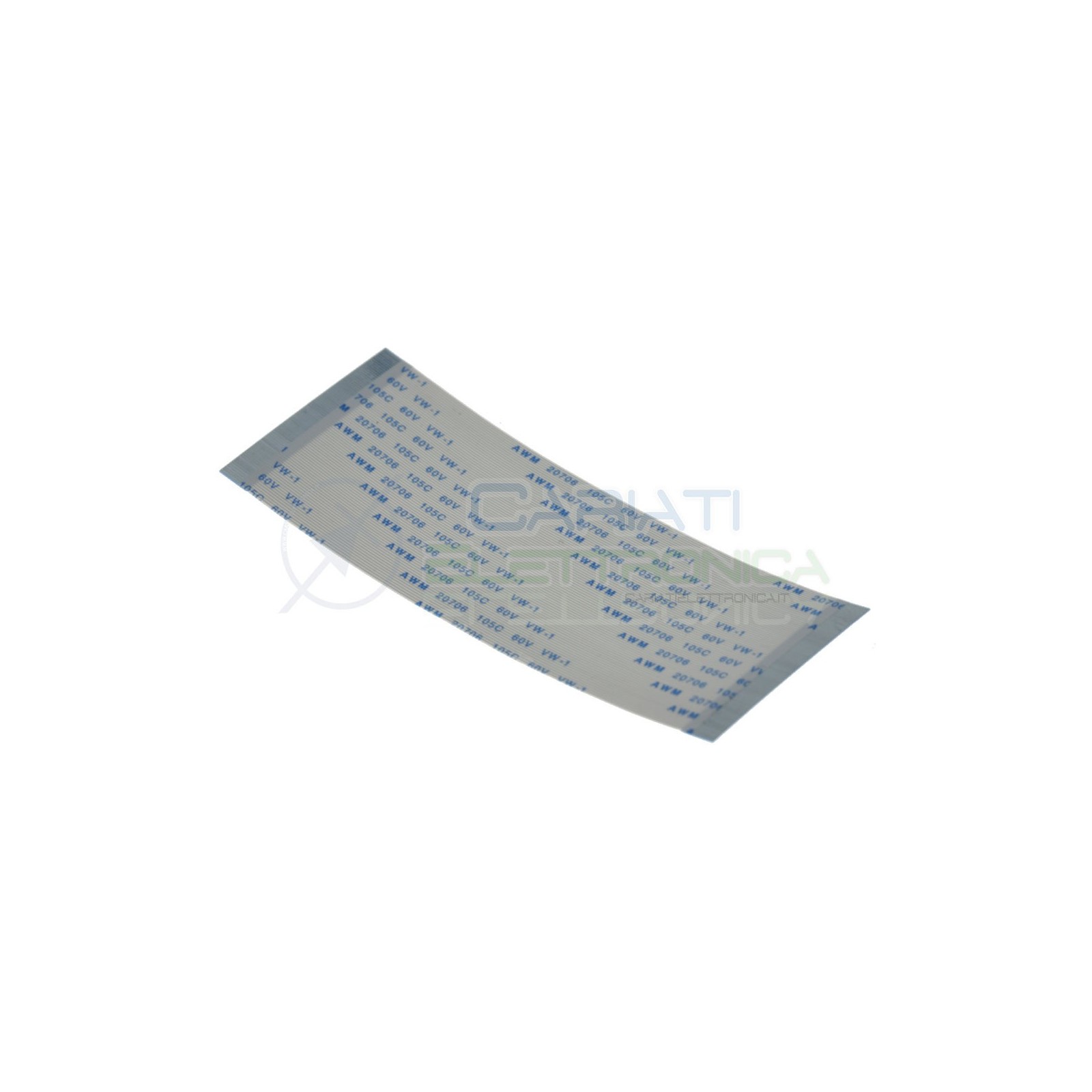 Flat Cable 80pin Awm 20624 80C 60V VW-1 FFC flexible 100 mm pitch 0,5 mmCariati Elettronica