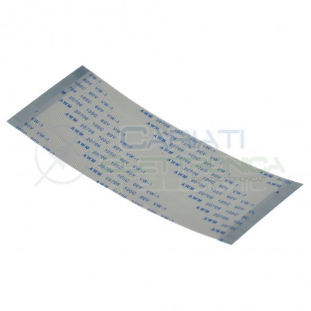 Flat Cable 80pin Awm 20624 80C 60V VW-1 FFC flexible 100 mm pitch 0,5 mmCariati Elettronica