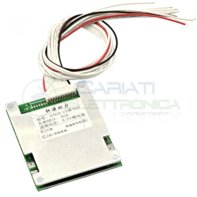 BMS Circuito di protezione 48V 30A per max 13 batterie ioni di Litio Li-ion Generico