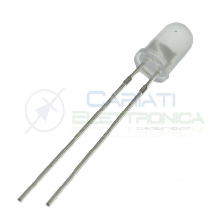 100x led 5mm Pink Voltage 3V Diffuse light 180°Generico