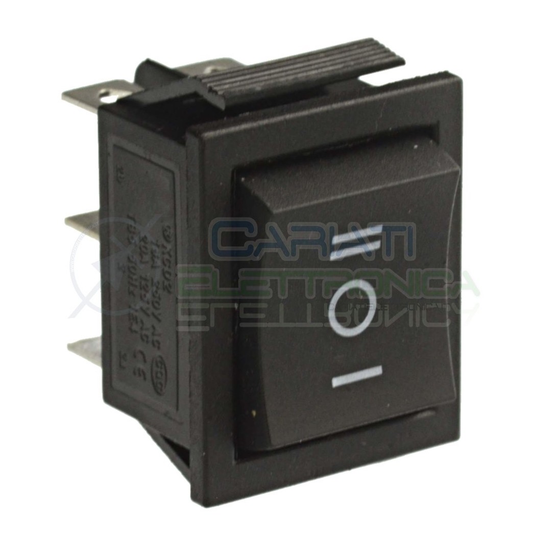Interruttore Deviatore Tiro Tapparelle Montecarico Bipolare 16A 250Vac