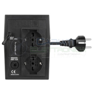 Ups 650VA for Serve Pc Monitor 350WVultech