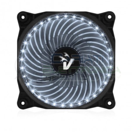 Ventola di Raffreddamento Tachimetrica 120x120x25mm per PC con Illuminazione a led Vultech
