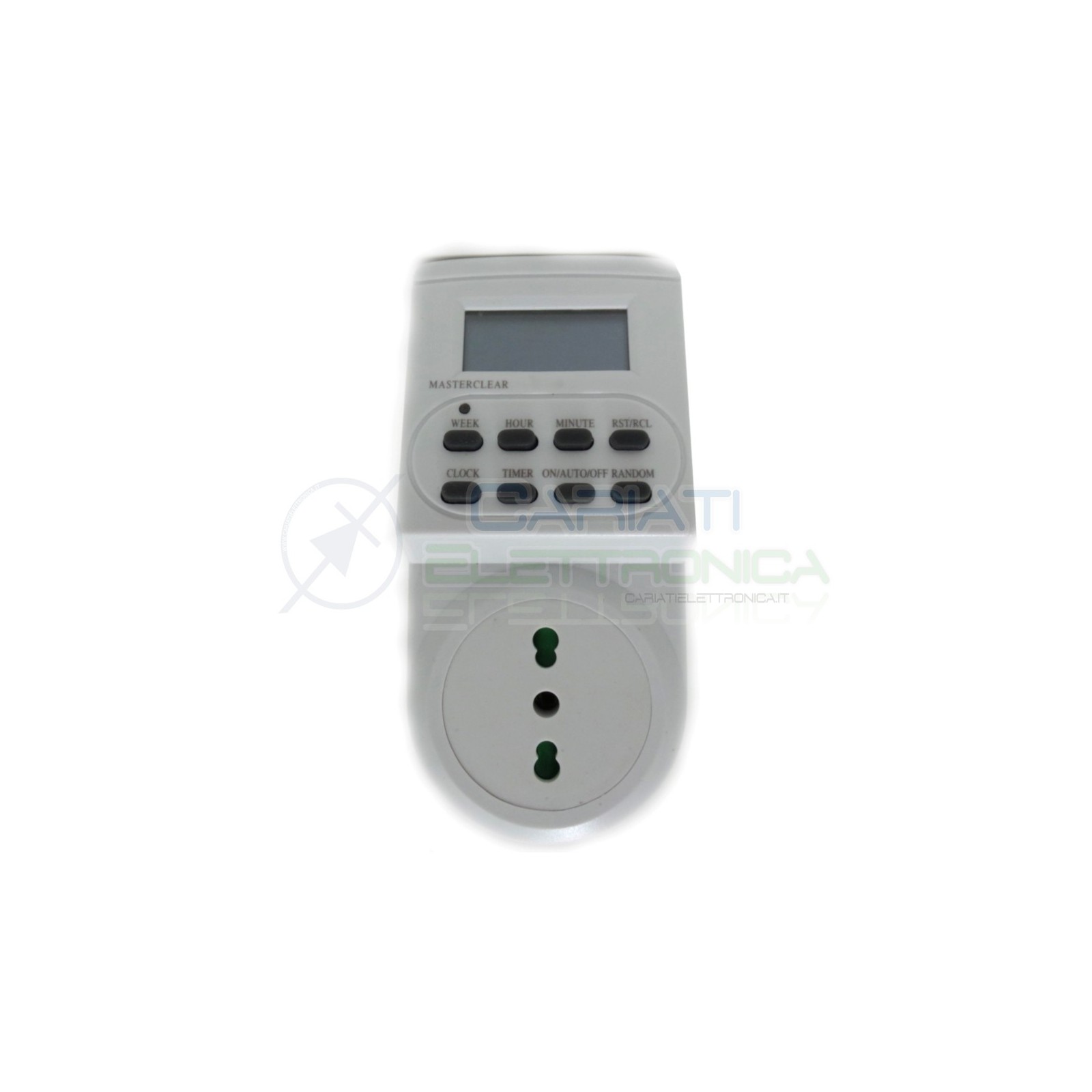 Timer Digitale settimanale Spina Presa Italia 16A Mktie-2 Mkc melchioni MKC