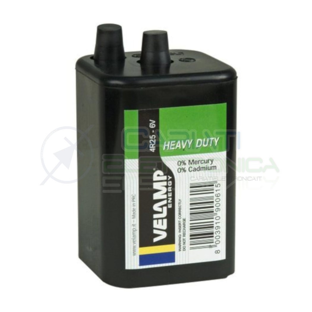 Battery 6V 4R25Velamp