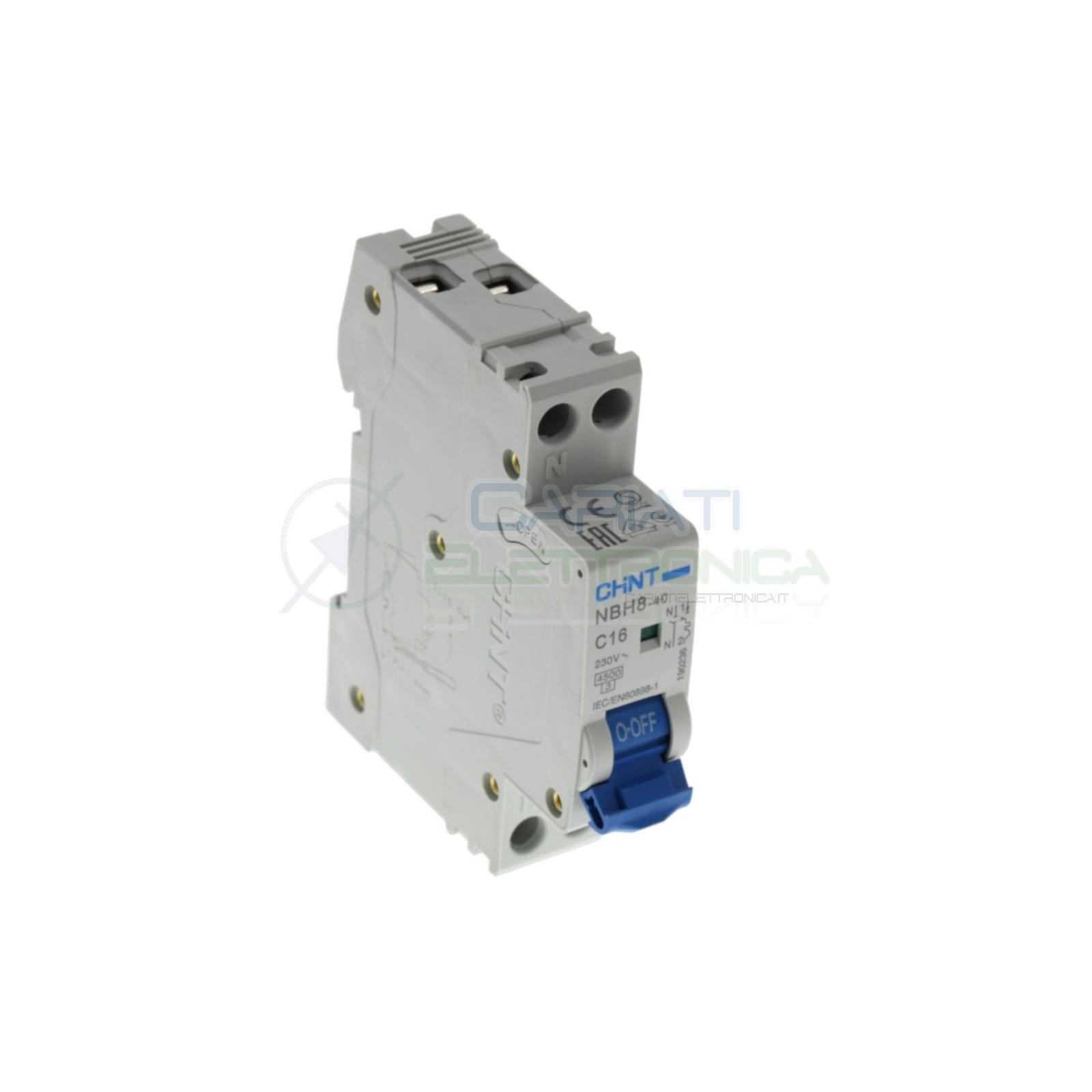 copy of Siemens interruttore magnetotermico Curva B B10 10A 5SL6510-6 1P+N 6KA 2 poliChint
