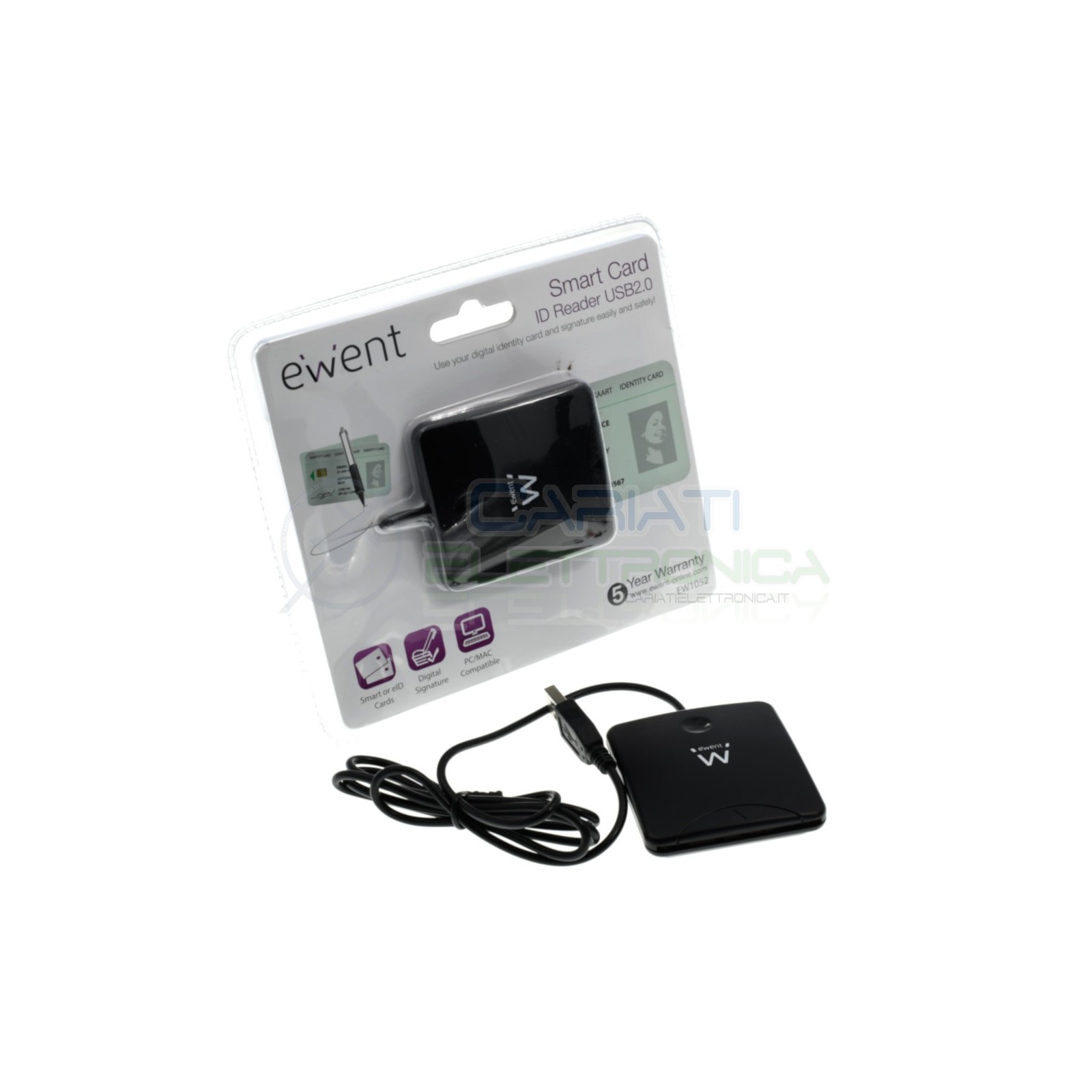 copy of Mouse ottico wireless Wifi Usb 1600 DPI per Notebook PC Computer 1600 DPI 2,4GCrown Micro