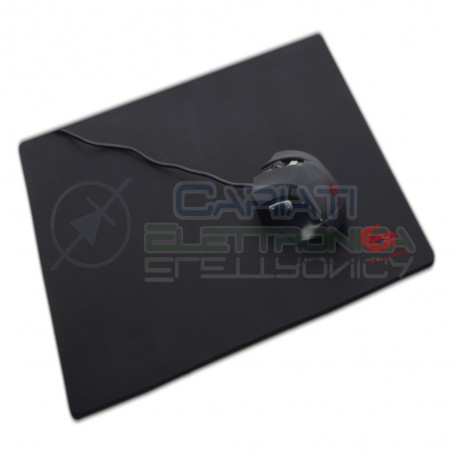 Tappetino per Mouse Pc mousepad gaming Nero 200x250mmGembird