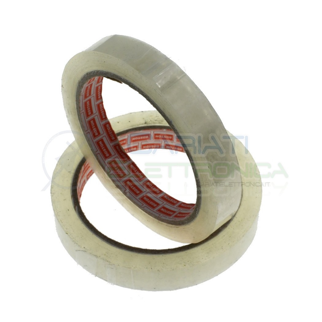 Nastro adesivo trasparente 16mm x 66m 16x66 Boston Boston