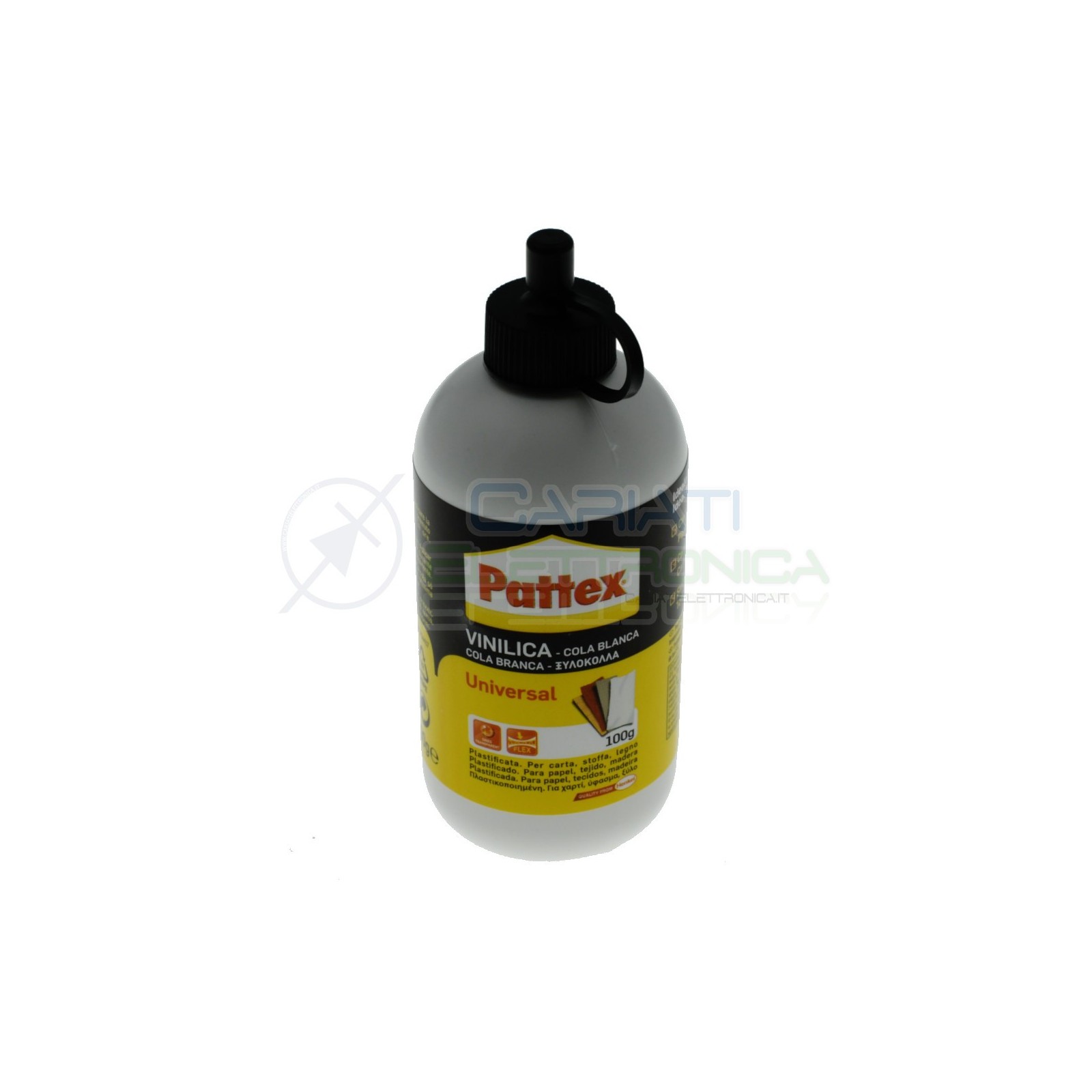 Colla vinilica bianca 100g ideale per legno carta stoffa sughero tela cartone Pattex