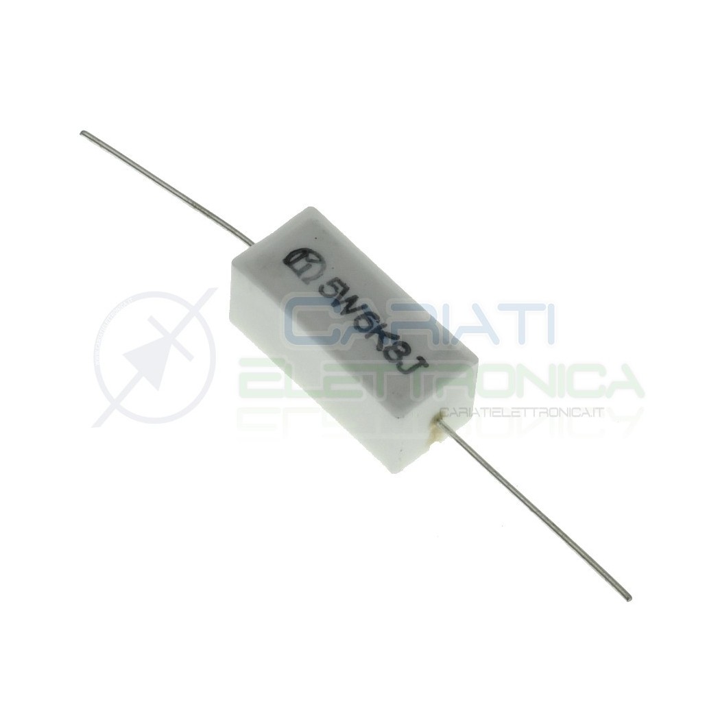 3x Ceramic resistor 6,8Kohm 5W wire 6,8KCinetech