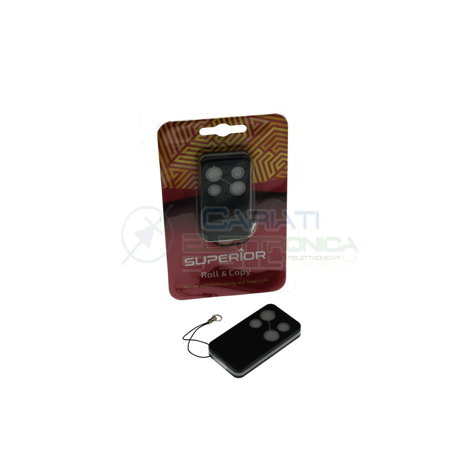 Copia Clone Telecomando cancello 433Mhz universale rolling code e Codice fisso