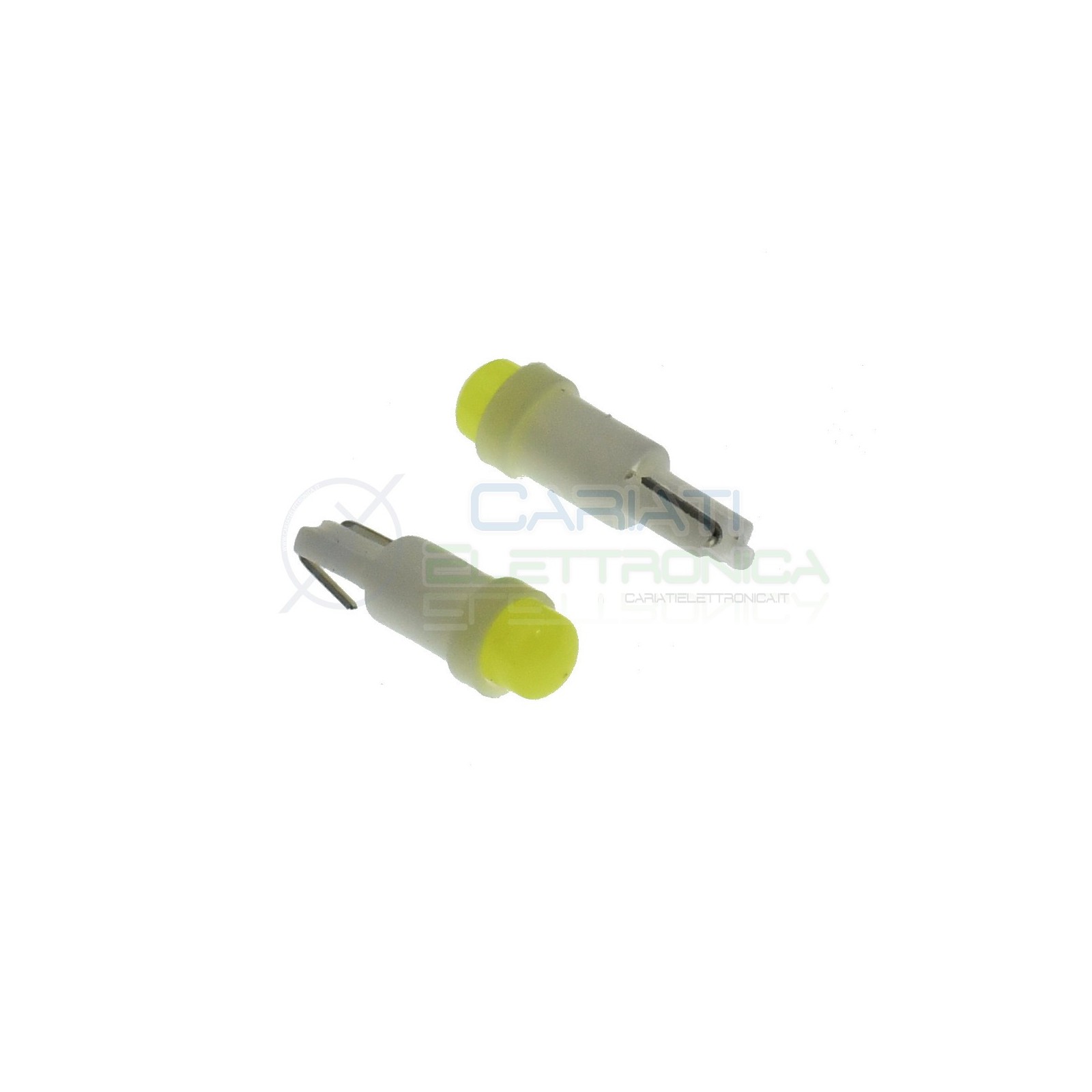 5 Pezzi Lampadina led T5 Cruscotto Lampada Bianco freddo 12V Quadro strumentiGenerico